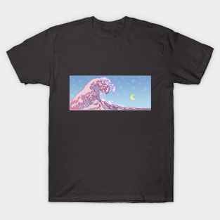 aesthetic wave design T-Shirt